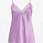 Top scollo a V con inserti in pizzo a tono Unica by Dorabella