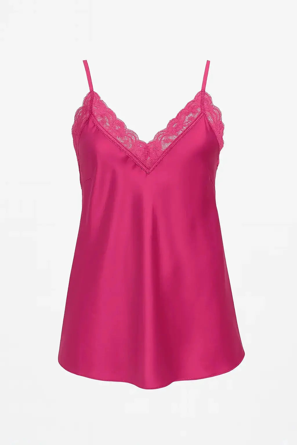 Top scollo a V con inserti in pizzo a tono Unica by Dorabella