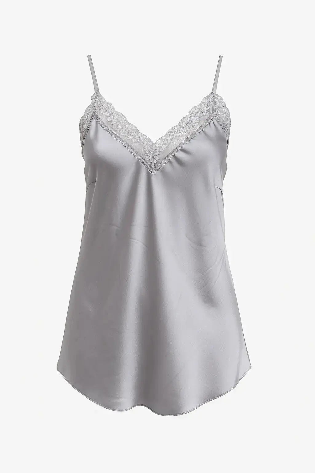 Top scollo a V con inserti in pizzo a tono Unica by Dorabella