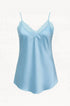 Top scollo a V con inserti in pizzo a tono Unica by Dorabella