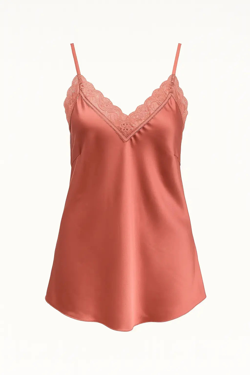 Top scollo a V con inserti in pizzo a tono Unica by Dorabella