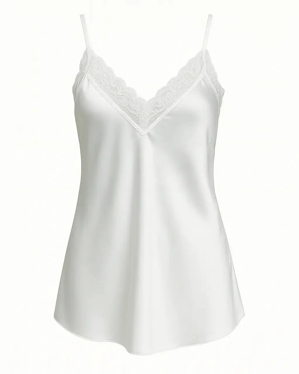 Top scollo a V con inserti in pizzo a tono Unica by Dorabella