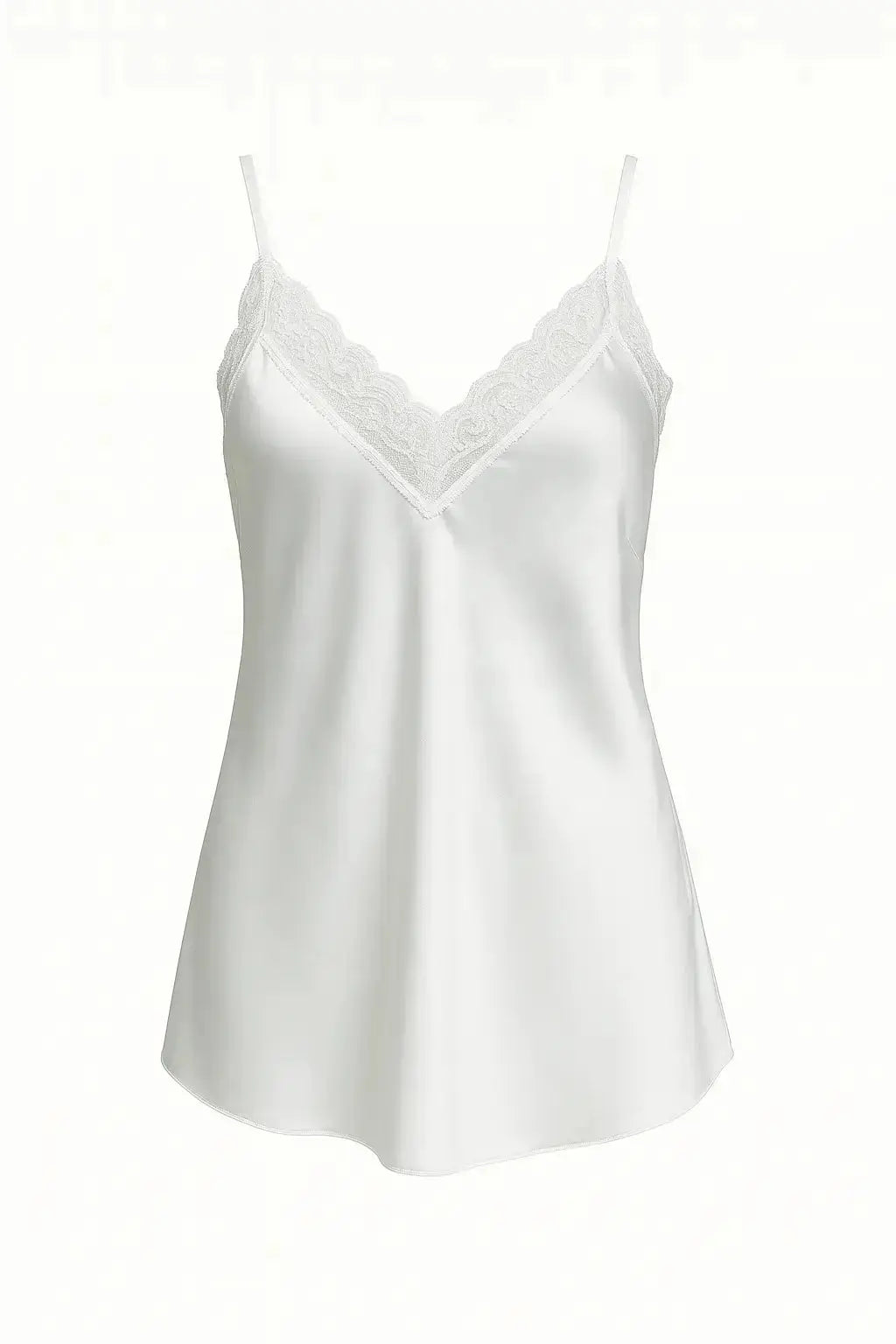 Top scollo a V con inserti in pizzo a tono Unica by Dorabella