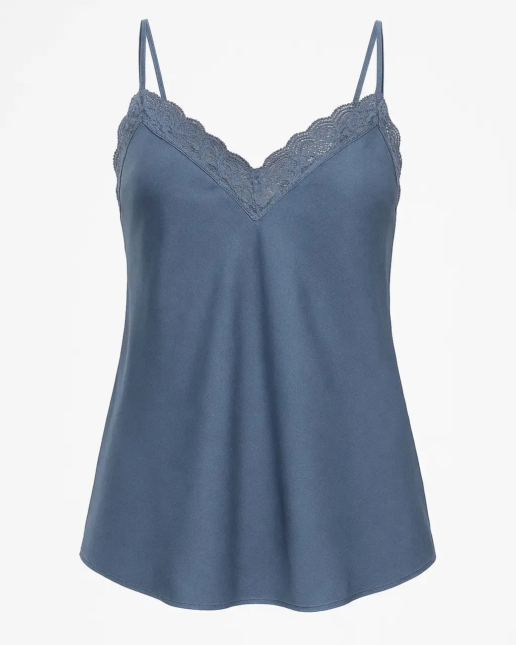 Top scollo a V con inserti in pizzo a tono Unica by Dorabella