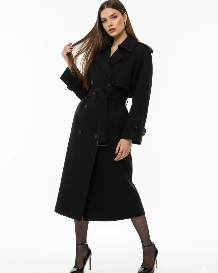 Trench con cintura UNICA by Ironica