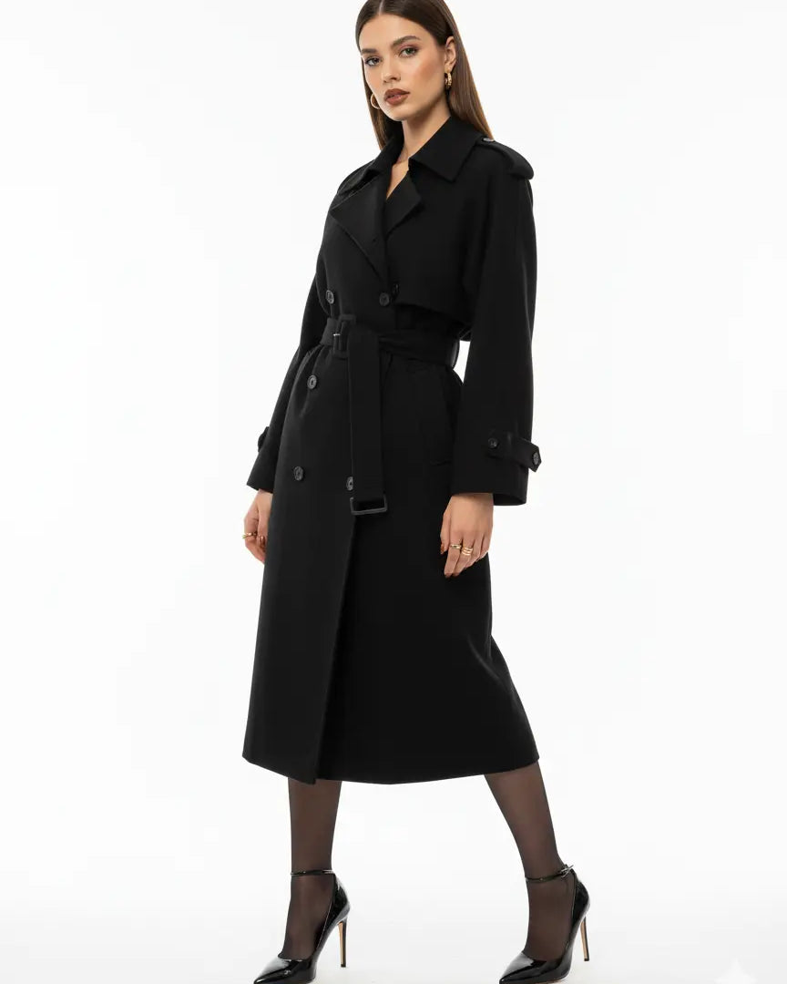 Trench con cintura UNICA by Ironica