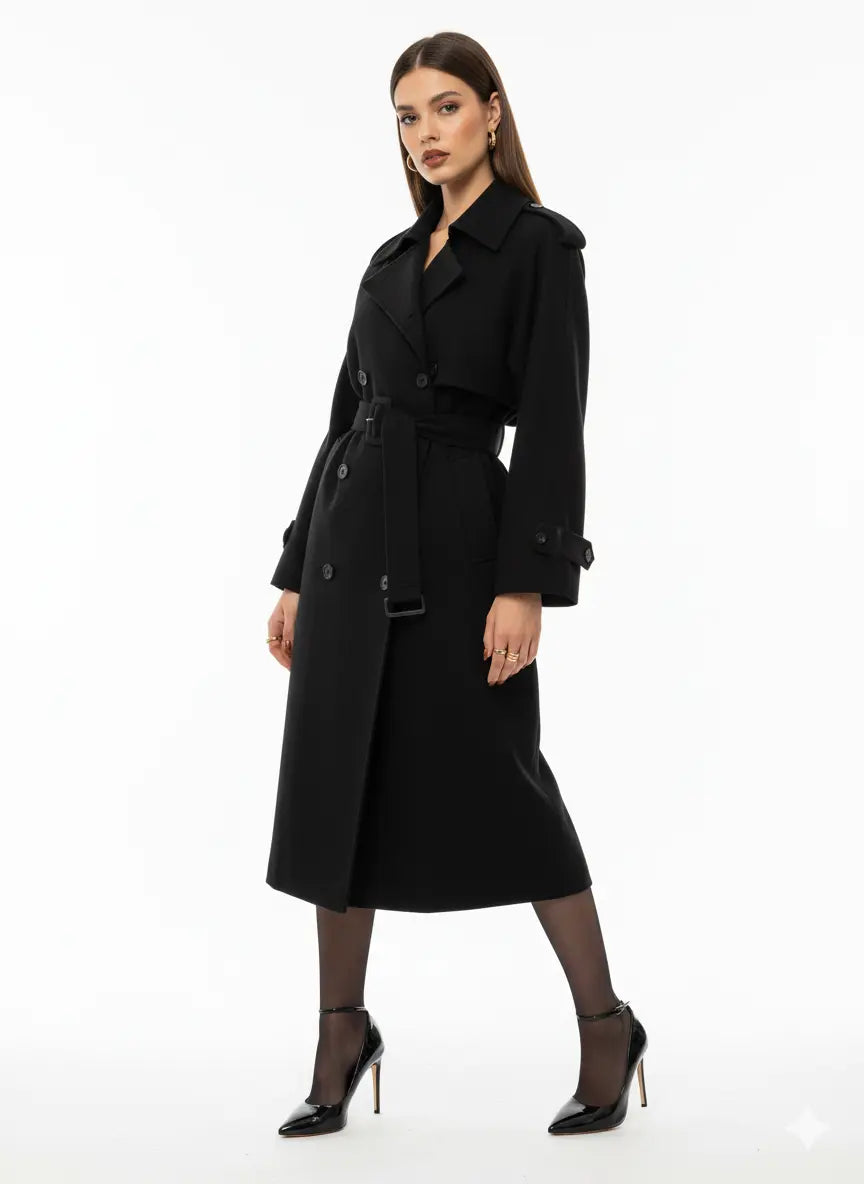 Trench con cintura UNICA by Ironica