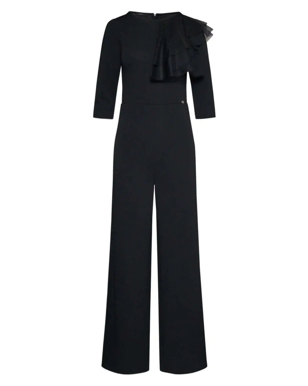 Tuta con rouches NERO IRONICA XL