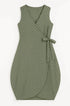 Wrap dress a pois con fondo gonna a palloncino Unica by Dorabella