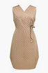 Wrap dress a pois con fondo gonna a palloncino Unica by Dorabella