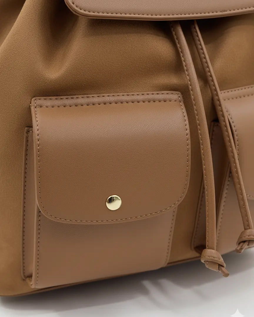 Zaino in suede Dorabella