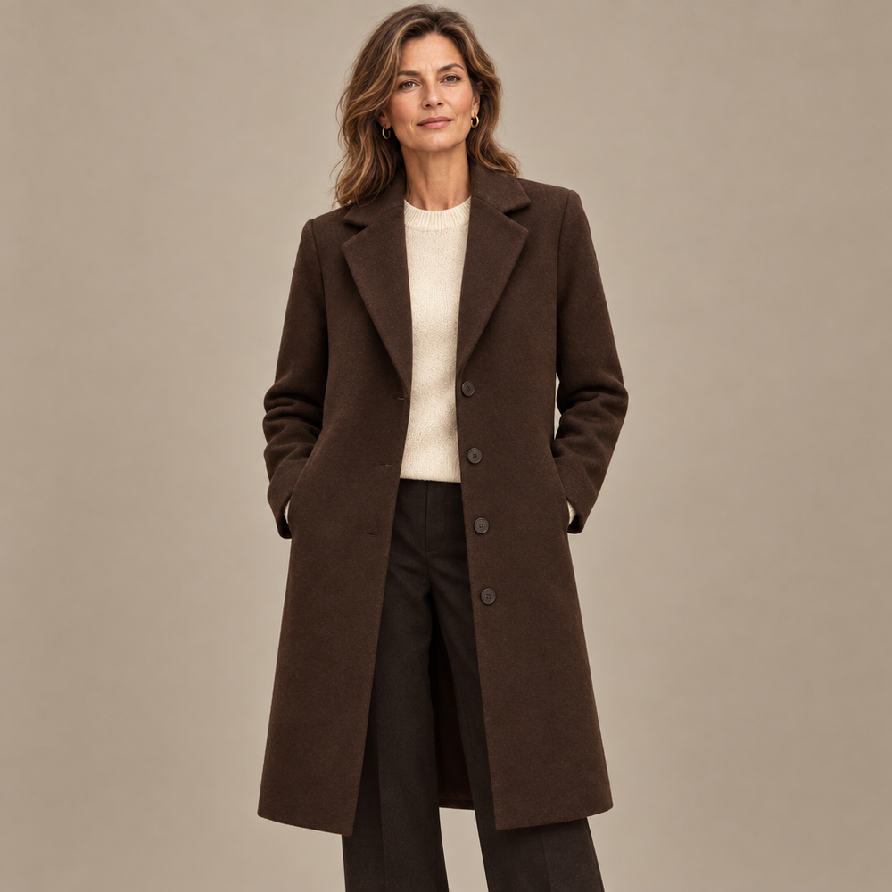 Cappotto midi in lana Dorabella