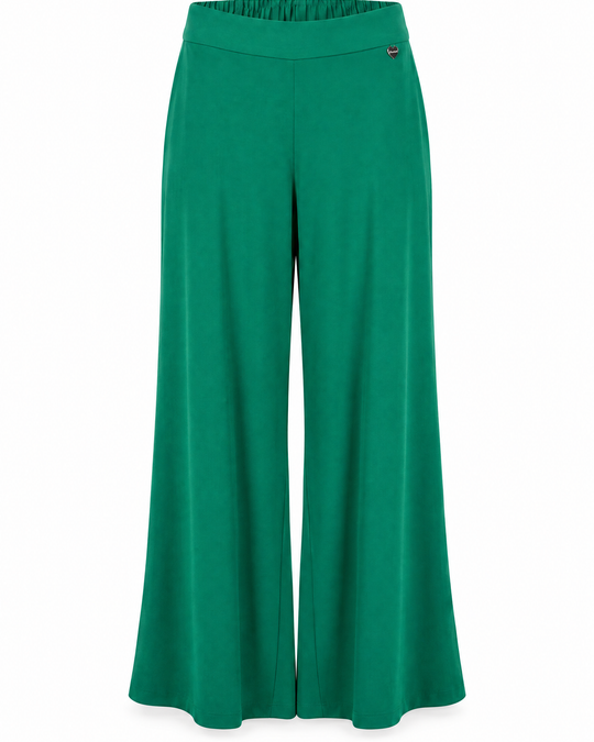 Pantalone palazzo con vita elastica - still life