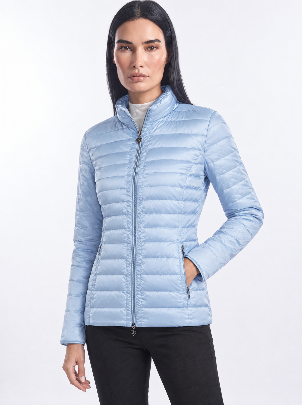 Piumino leggero in nylon trapuntato - EasyJacket® - tre quarti