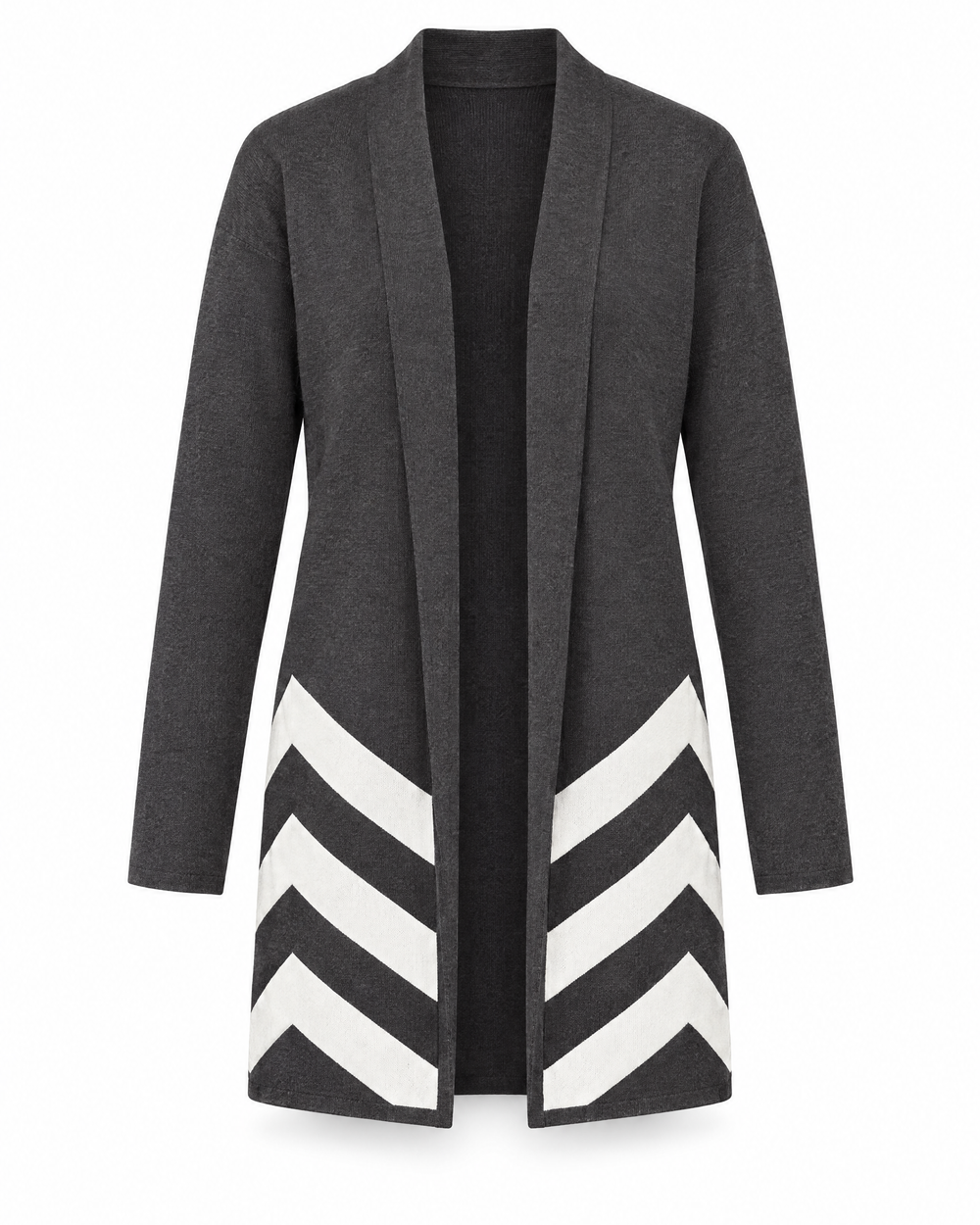 Cappotto maglia ANTRACITE - still life