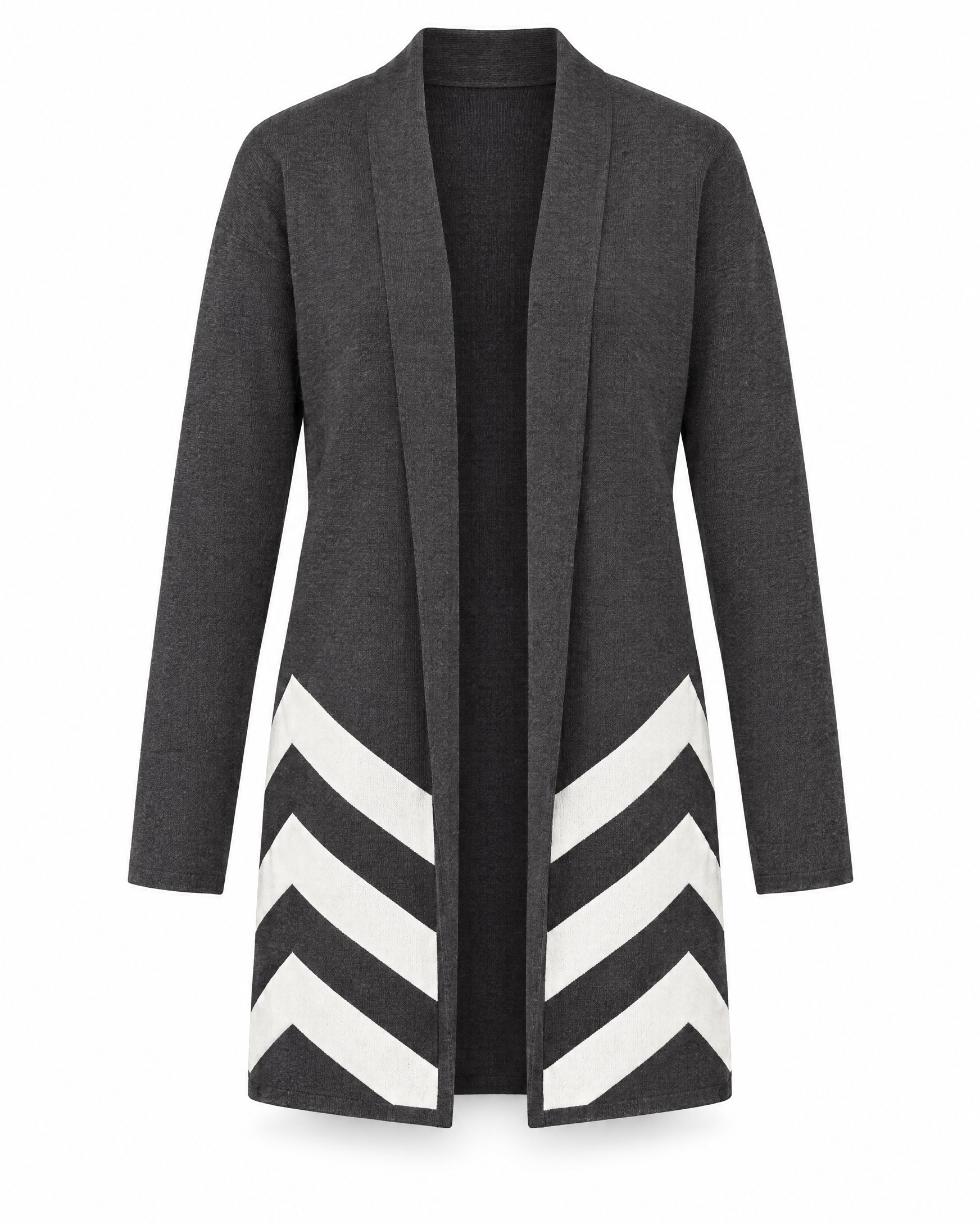 Cappotto maglia ANTRACITE - still life