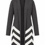 Cappotto maglia ANTRACITE - still life