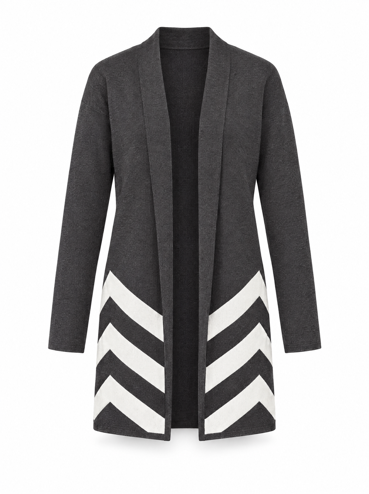 Cappotto maglia ANTRACITE - still life