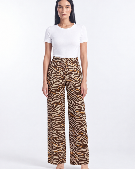 Pantalone fantasia - indossato frontale