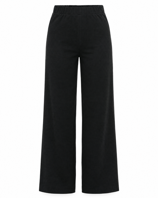 Pantalone gamba dritta in tinta unita Nero - still life