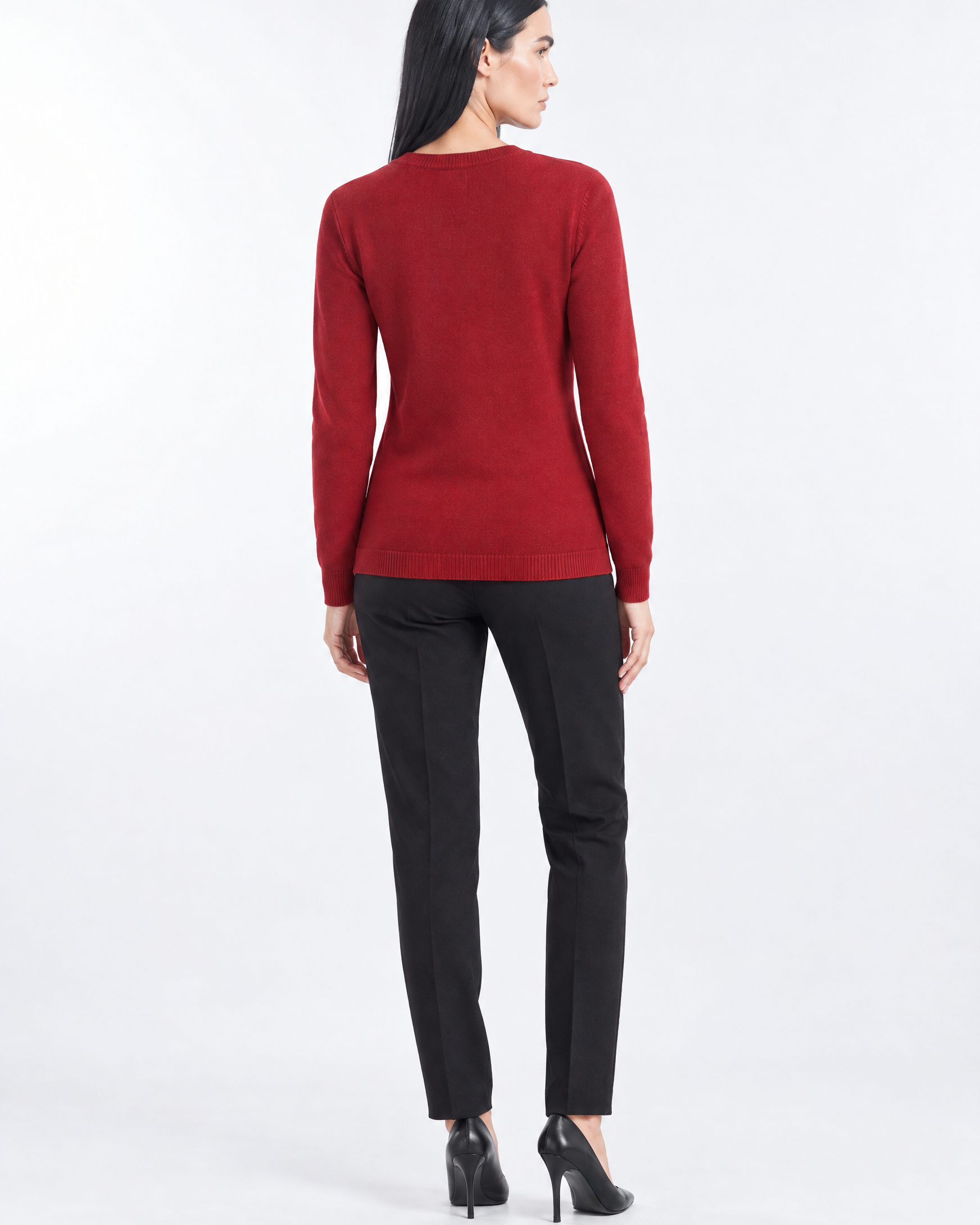 Maglia girocollo color block - retro