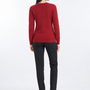 Maglia girocollo color block - retro