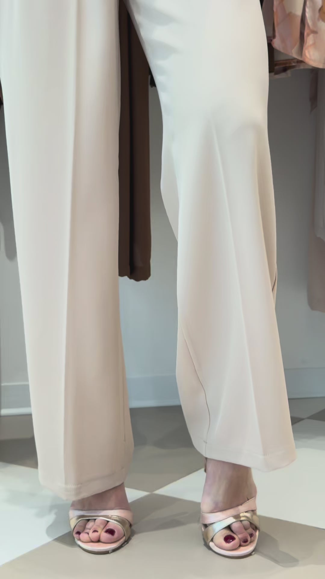 Pantalone gamba dritta