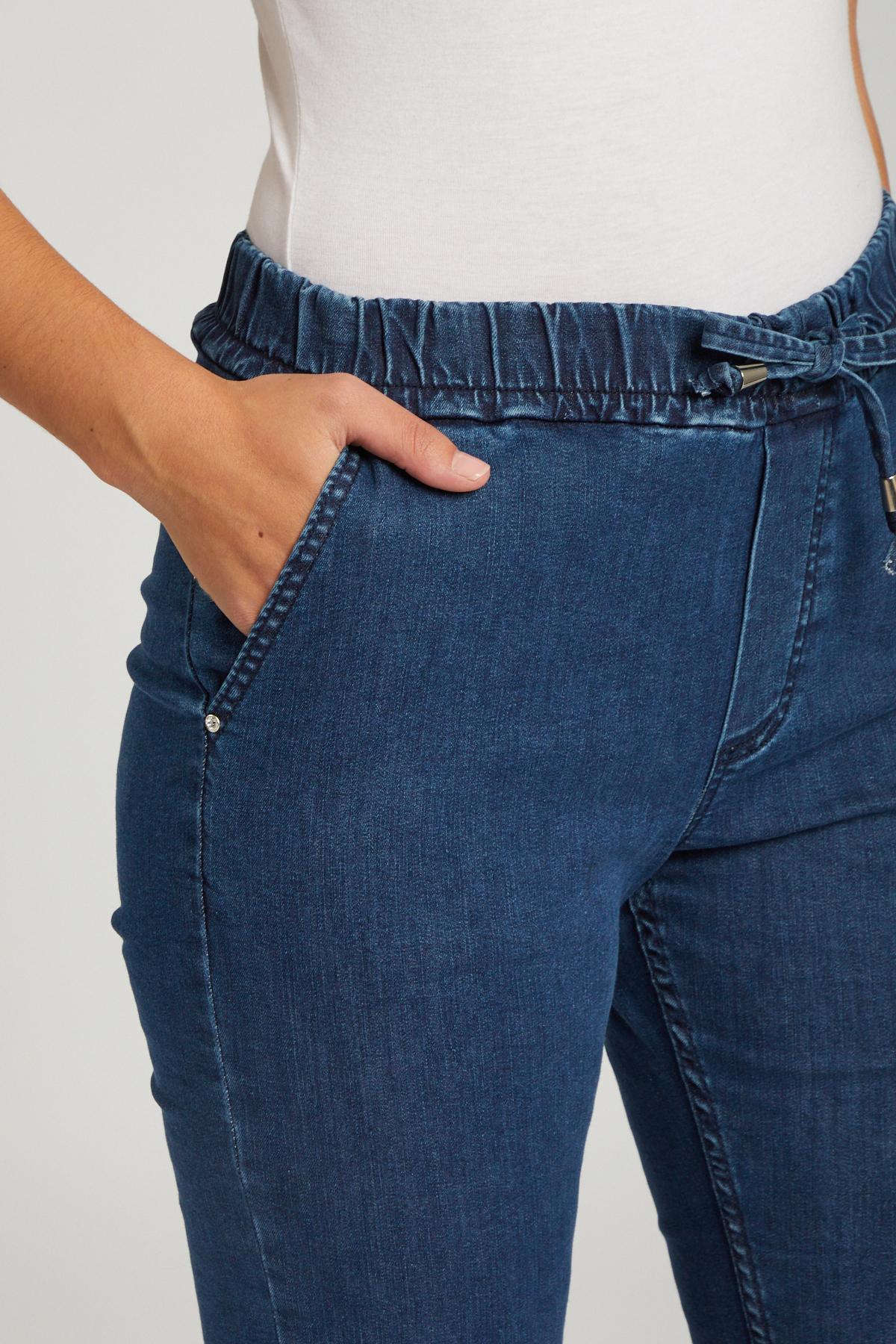 Jeans con coulisse in on sale vita