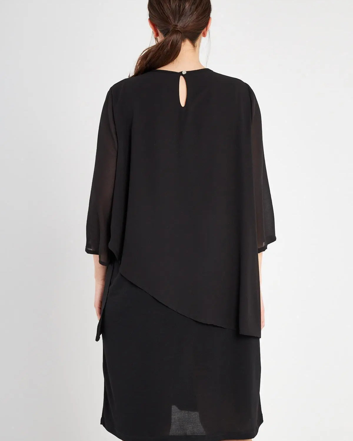 ABITO BASIC NERO DORABELLA PIU'