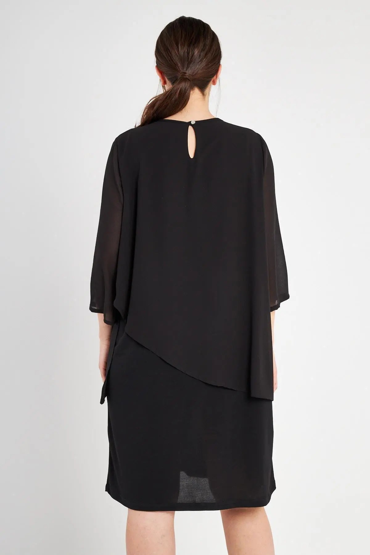 ABITO BASIC NERO DORABELLA PIU'