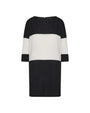 Abito bicolor NERO-BEIGE IRONICA XL