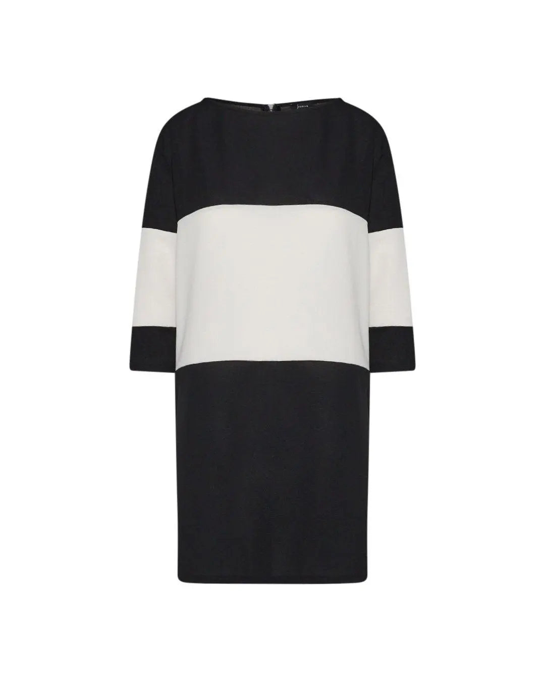 Abito bicolor NERO-BEIGE IRONICA XL