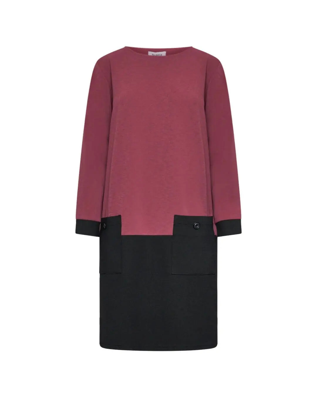 Abito bicolor con tasconi CIPOLLA DORABELLA 52