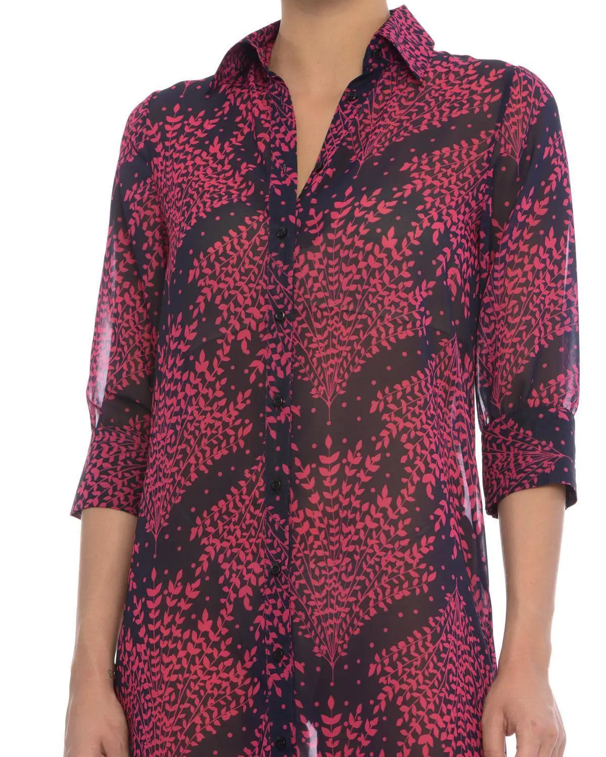 Abito chemisier BLU-MAGENTA IRONICA