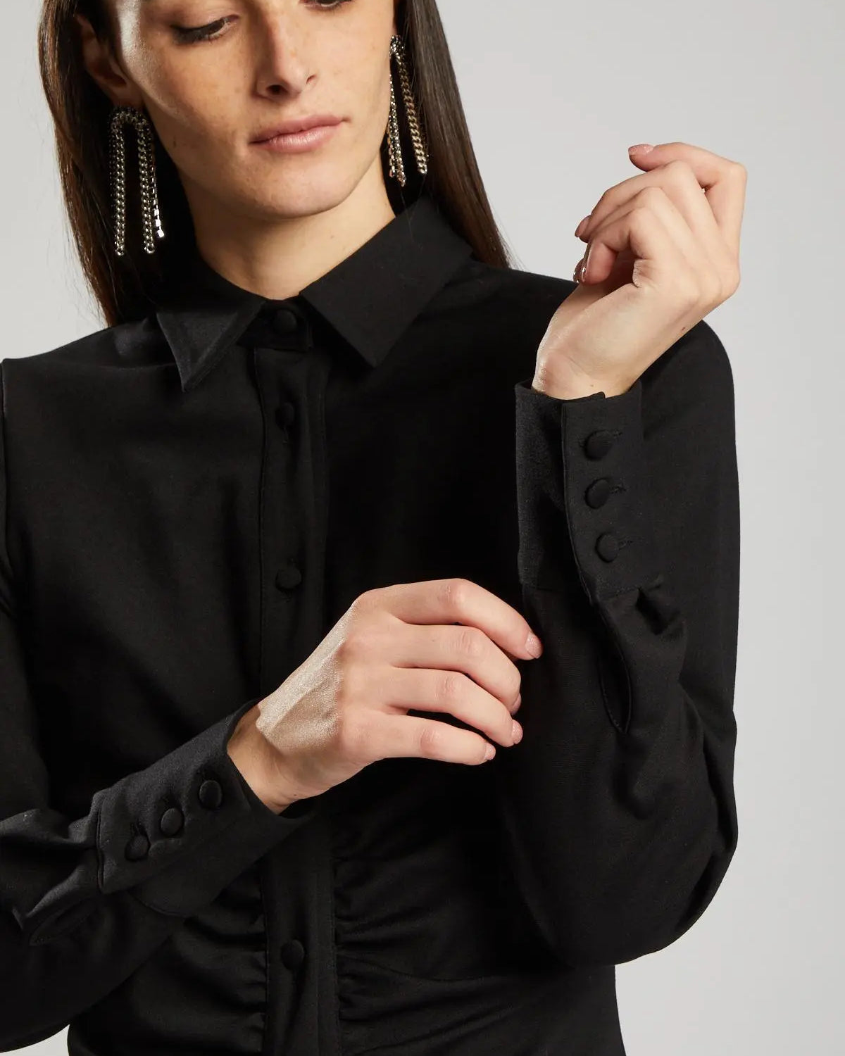 Abito chemisier NERO IRONICA