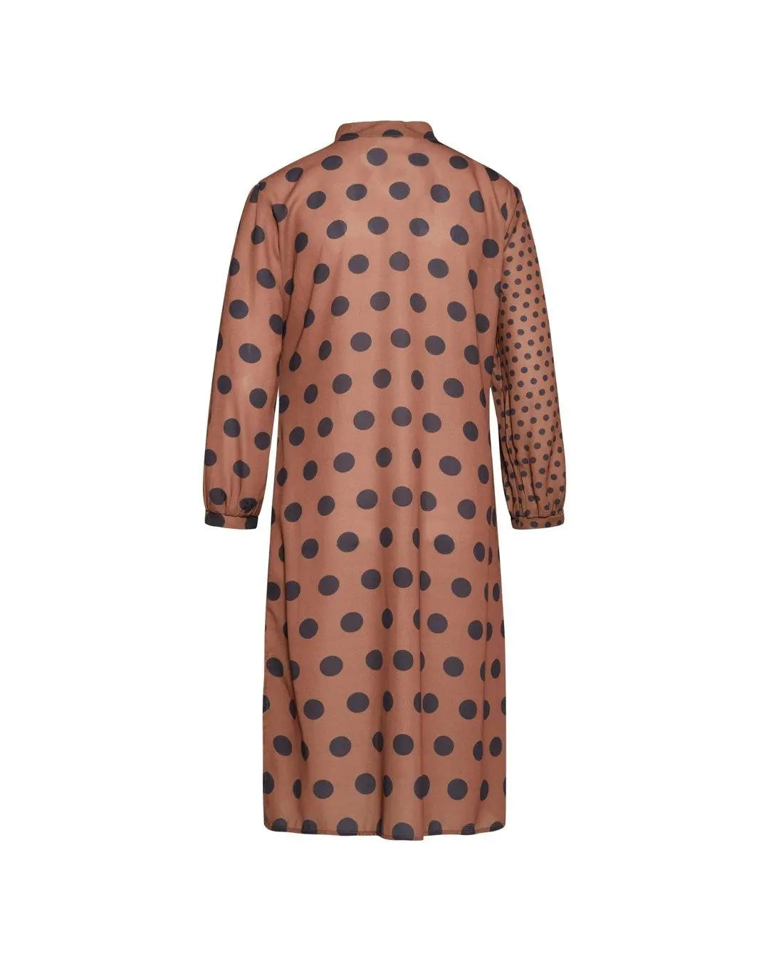 Abito chemisier TABACCO-NERO IRONICA