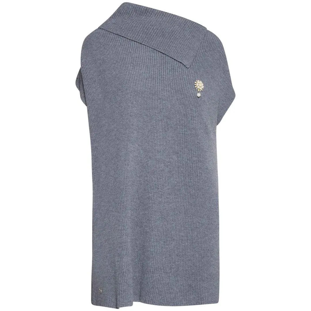 Abito con collone GRIGIO IRONICA XL