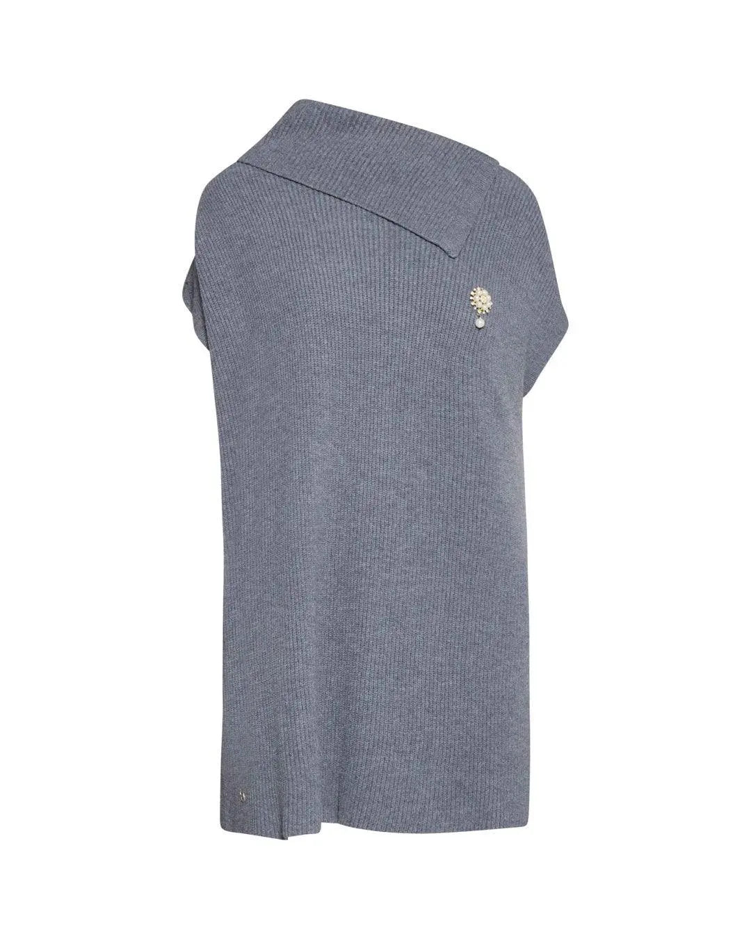 Abito con collone GRIGIO IRONICA XL