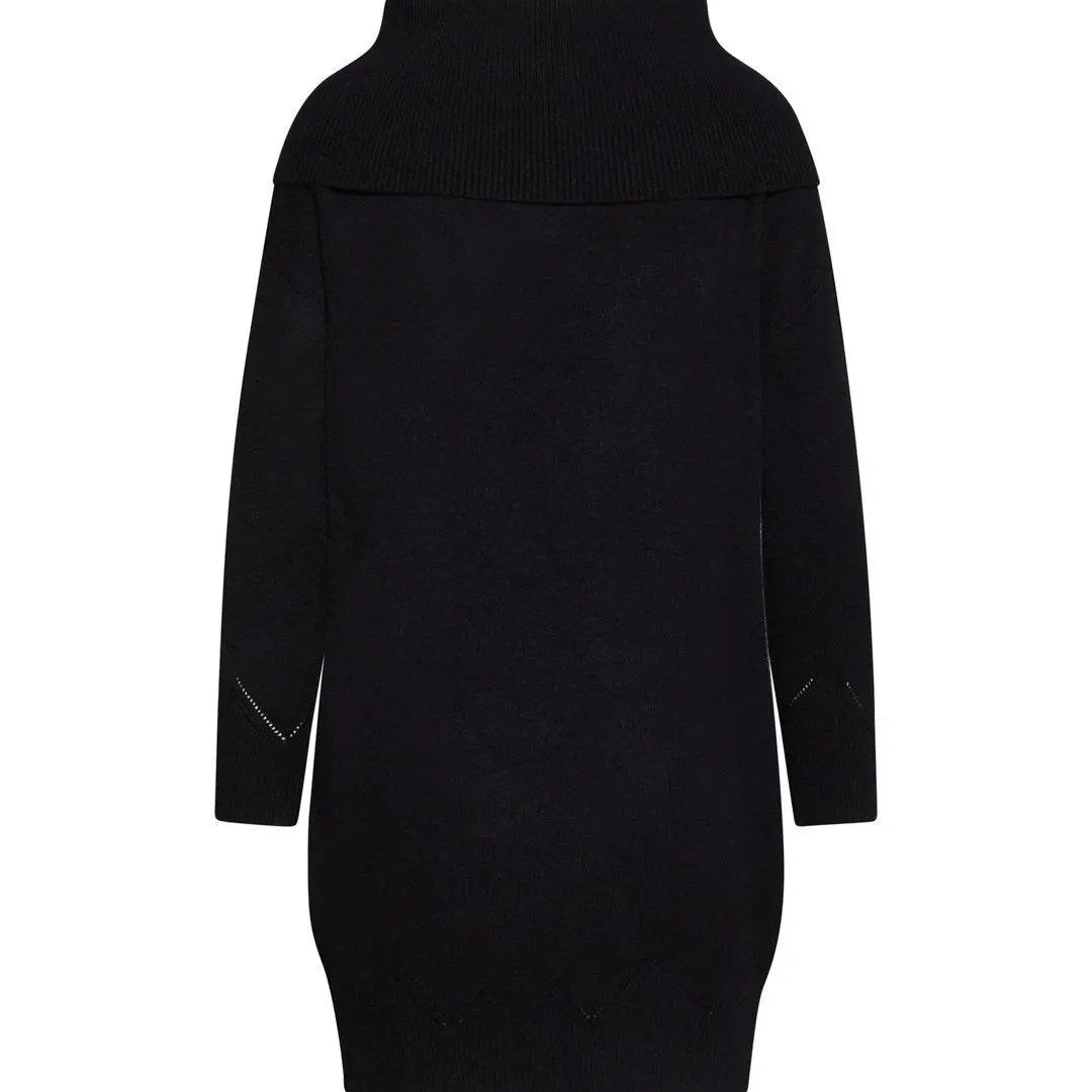 Abito con collone NERO IRONICA