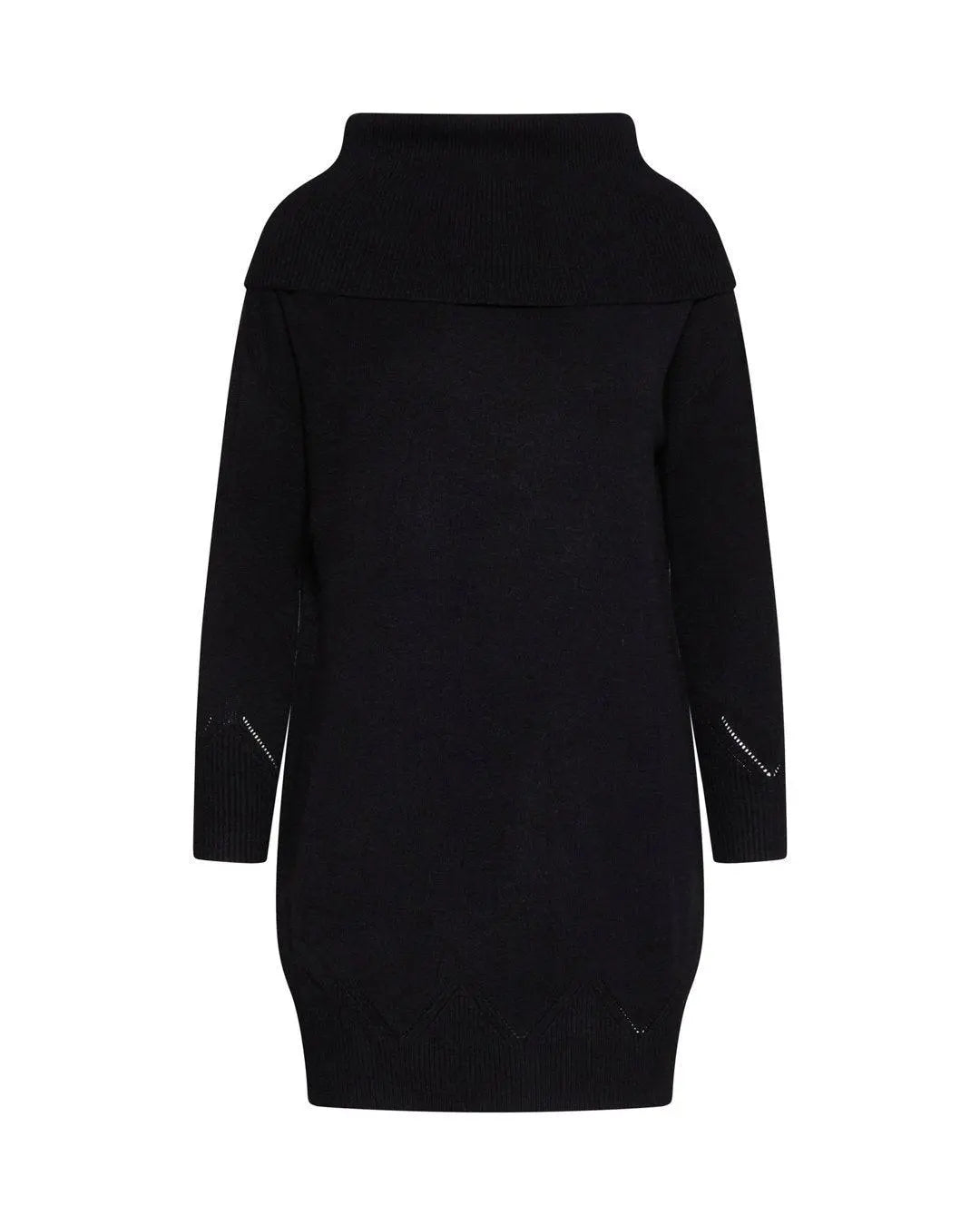 Abito con collone NERO IRONICA