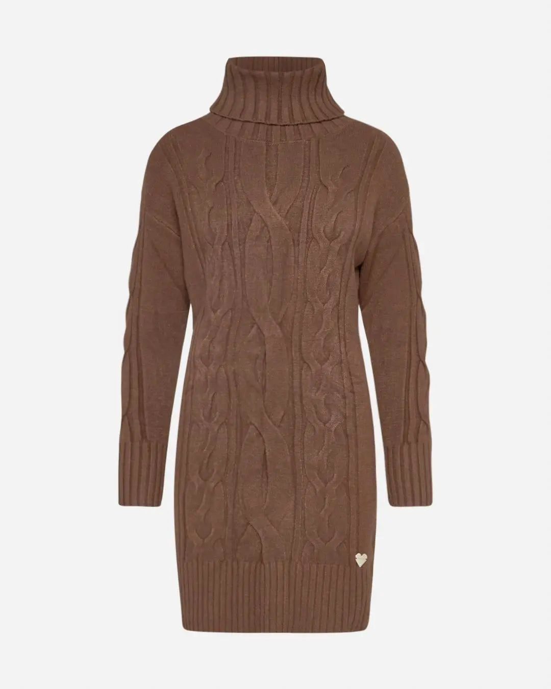 Abito dolcevita CACAO DORABELLA