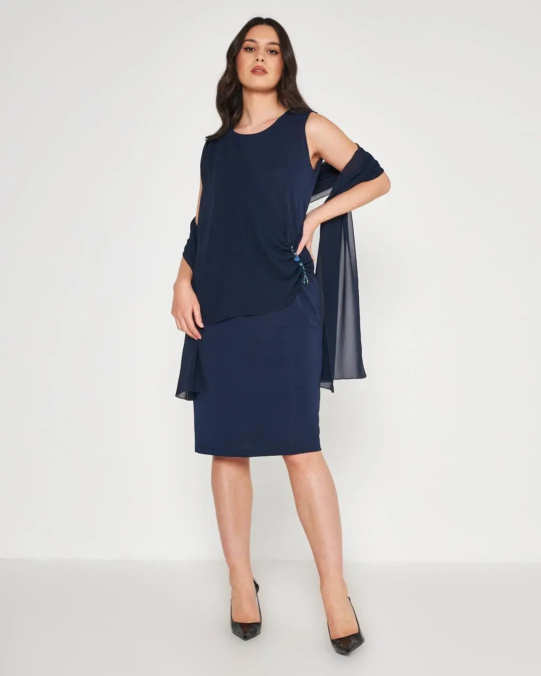 Abito drappeggio DORABELLA COUTURE