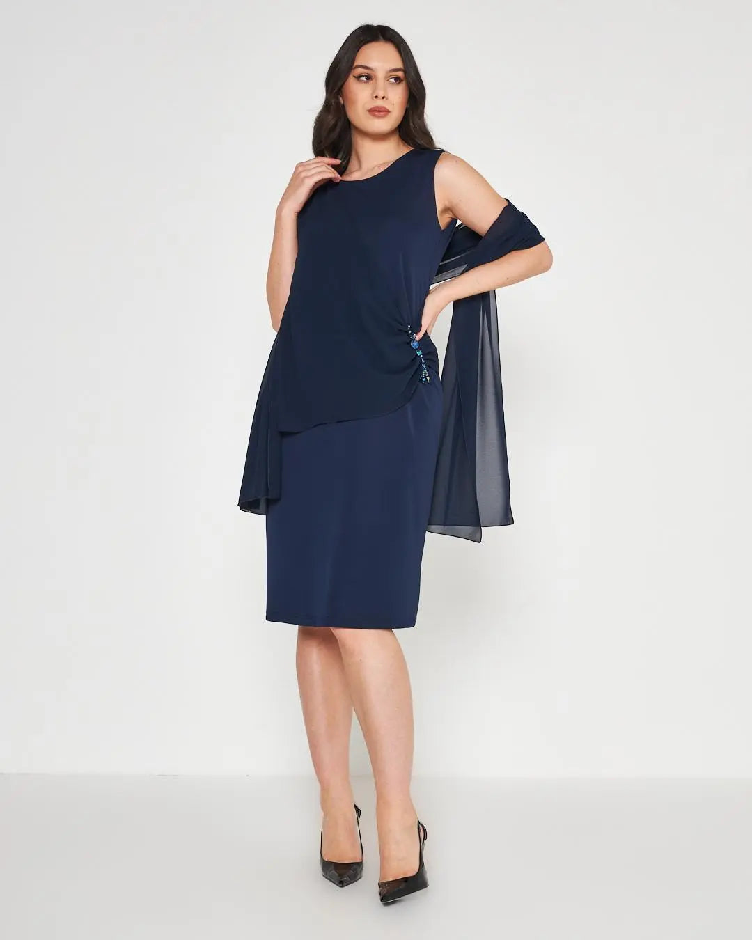 Abito drappeggio DORABELLA COUTURE