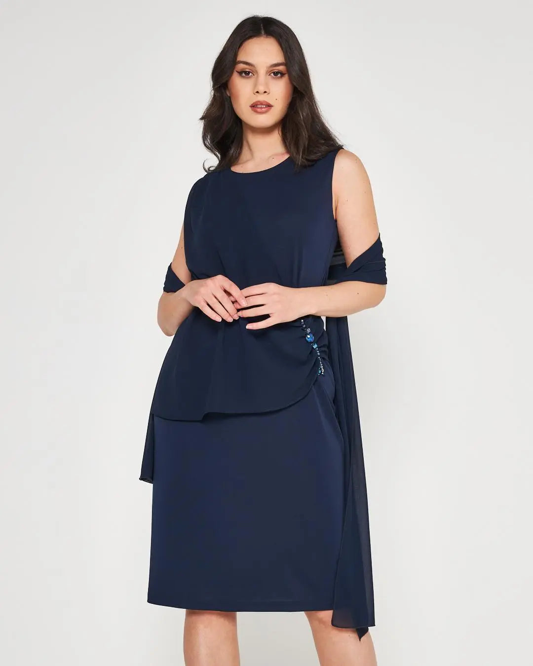 Abito drappeggio DORABELLA COUTURE