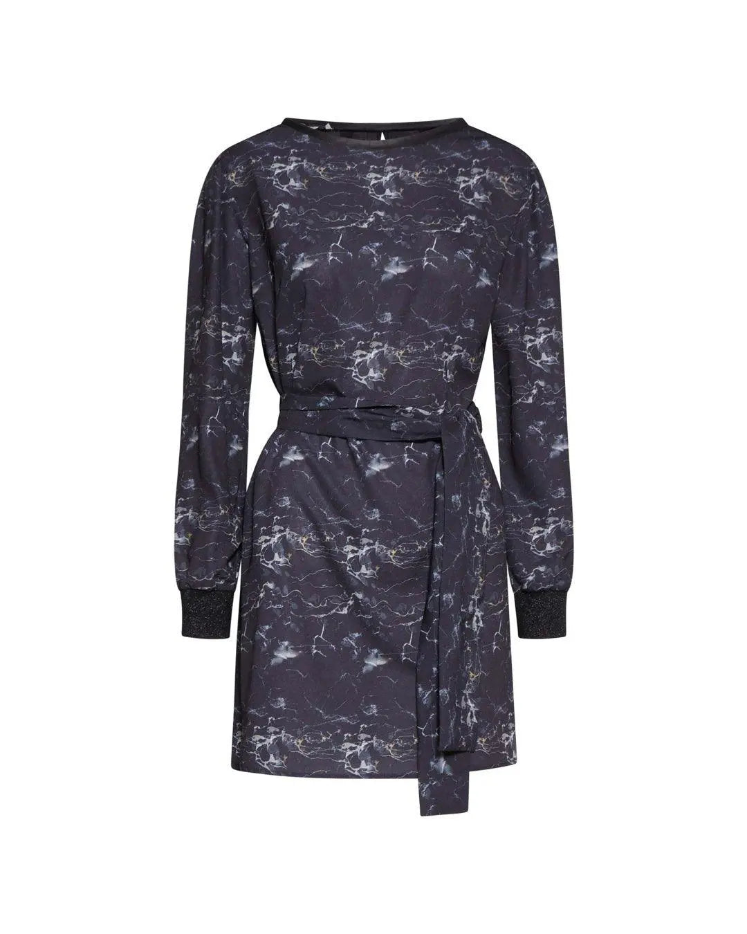 Abito fantasia marbled NERO IRONICA