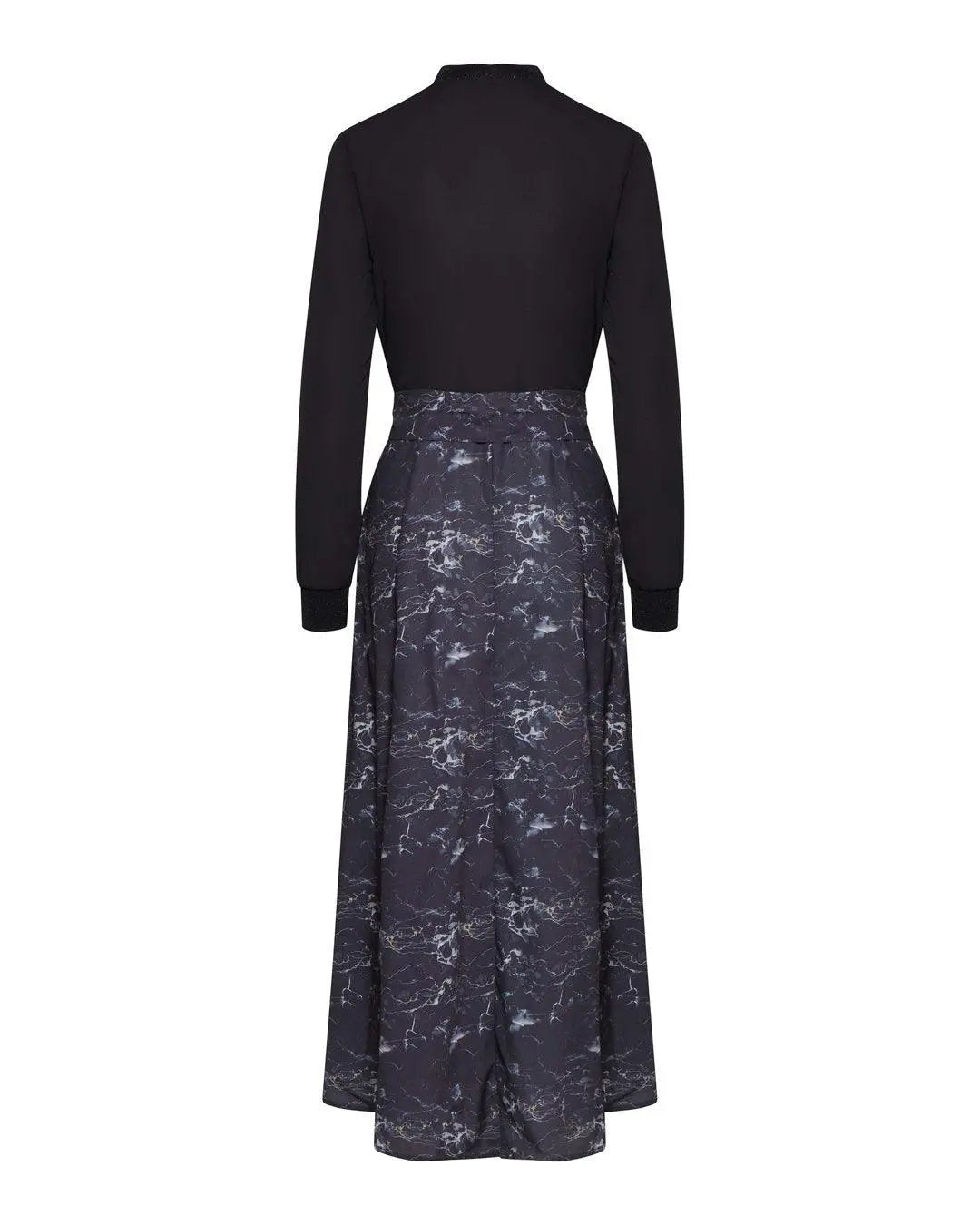 Abito fantasia marbled NERO IRONICA