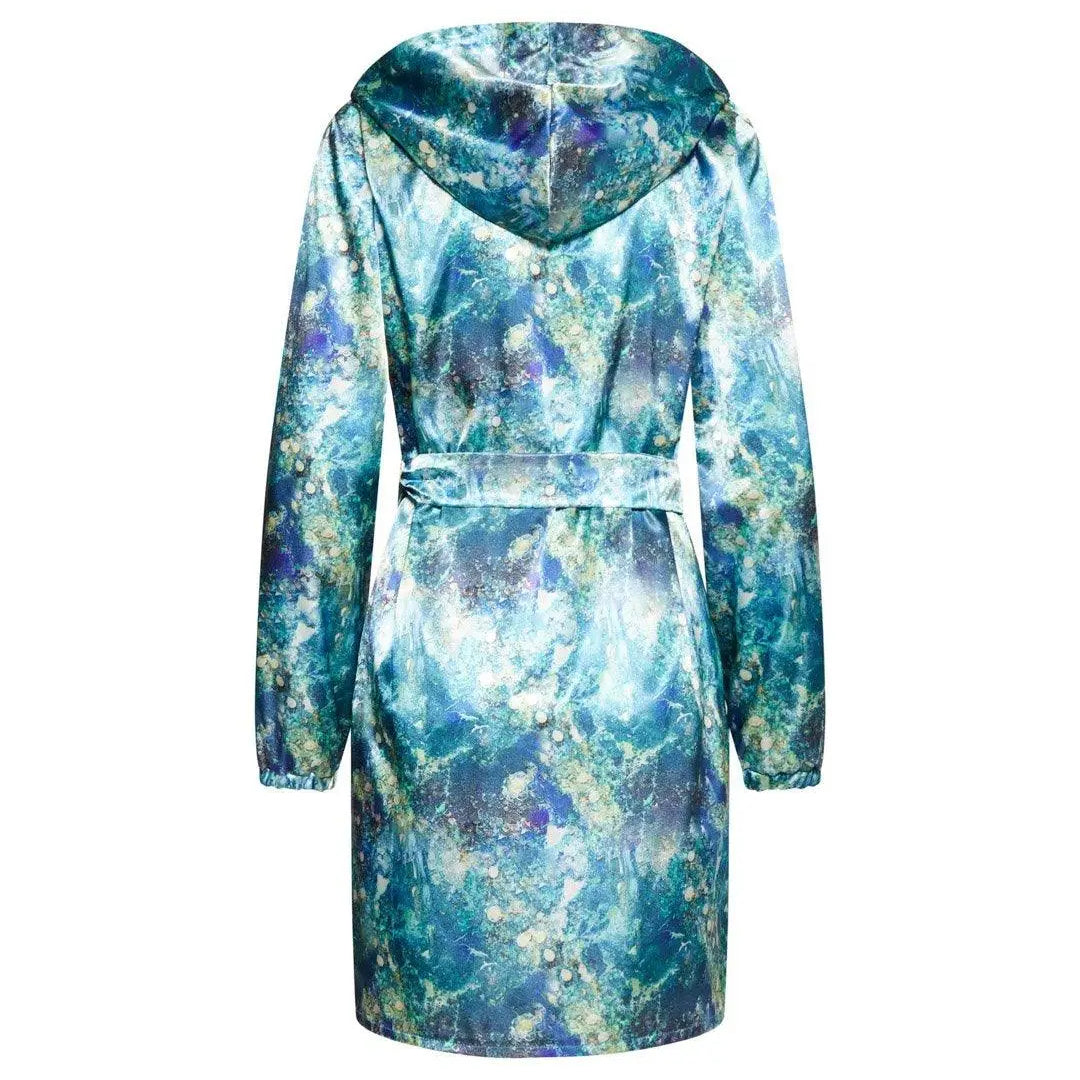 Abito fantasia marbled VERDE IRONICA