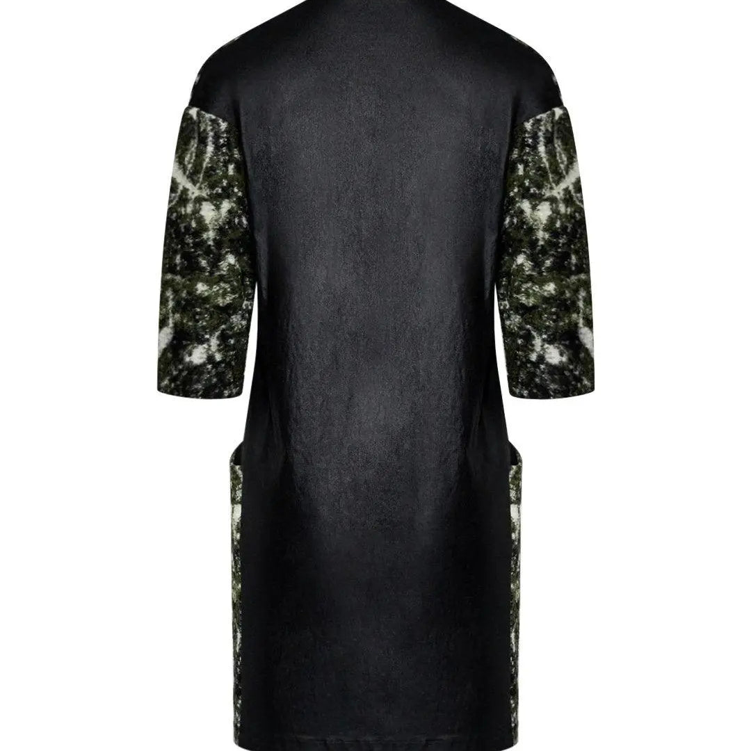 Abito fantasia mimetica VERDE-NERO IRONICA