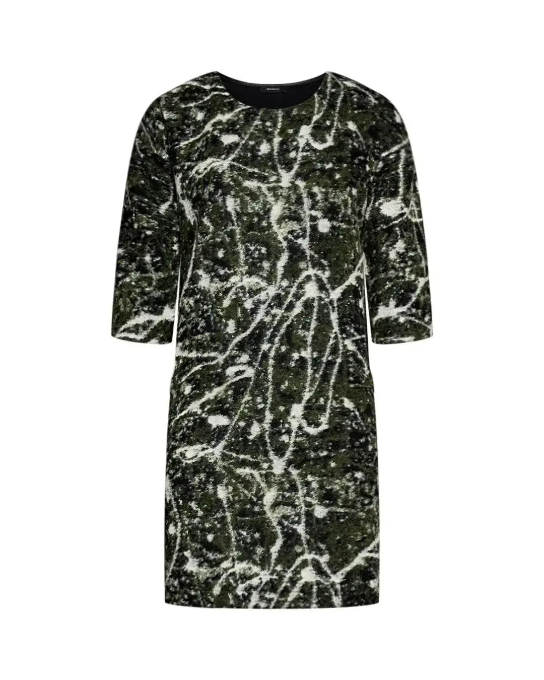 Abito fantasia mimetica VERDE-NERO IRONICA