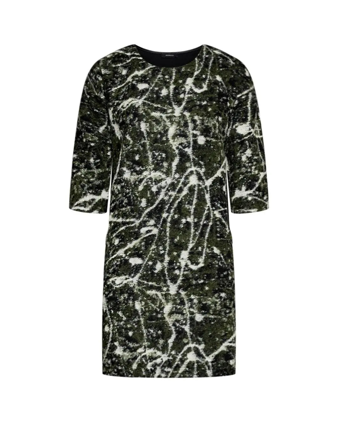 Abito fantasia mimetica VERDE-NERO IRONICA